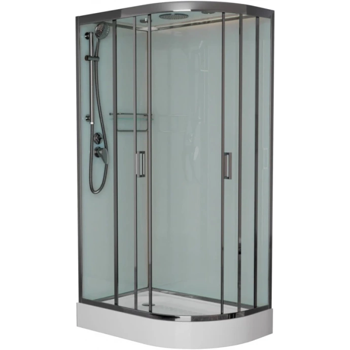 Душевая кабина Frank Brilliant 100х80 левая стекло матовое 20086 - 0