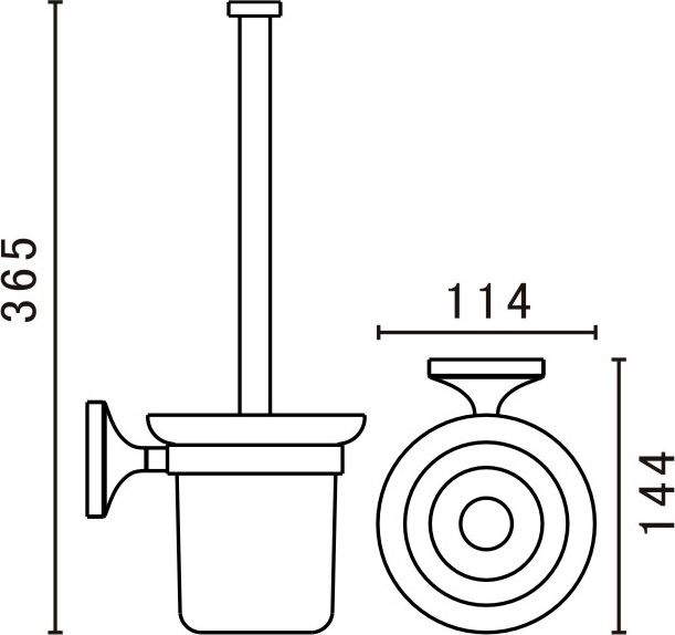Ершик Art&Max Bohemia AM-E-4281-Cr - 2