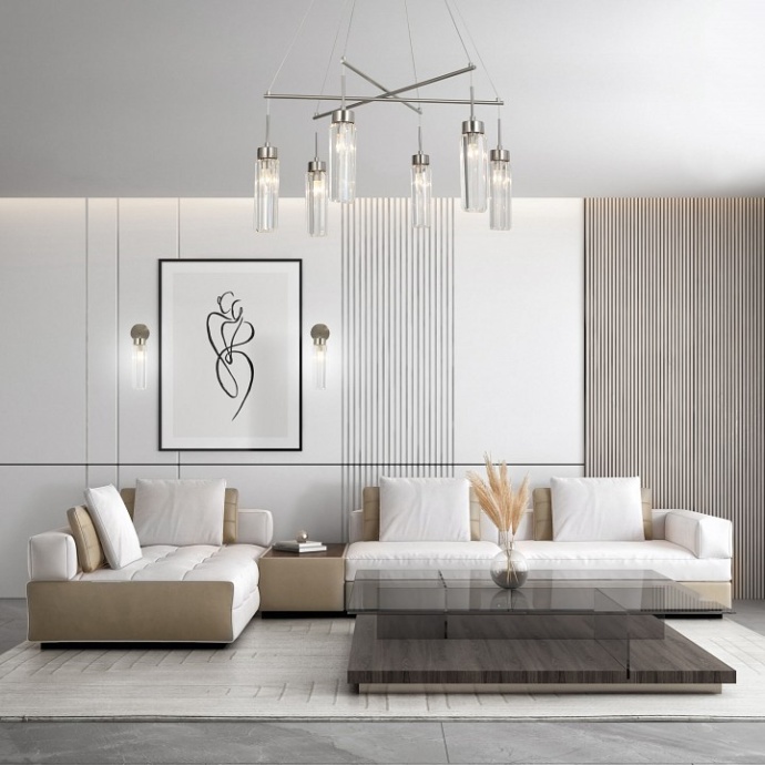 Бра Eurosvet Gilian 60163/1 никель - 1