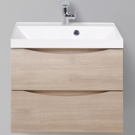 Тумба под раковину Belbagno Marino-Cer 60 светлое дерево MARINO-CER-600-2C-SO-RG-P - 0