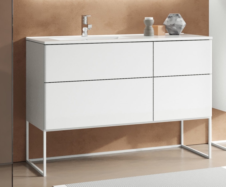 Рама для тумбы Sanvit Лира 120 белый rtl120w - 2