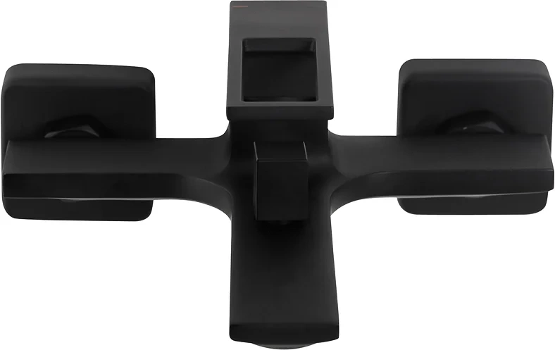 Смеситель для ванны с душем BelBagno Luce черный матовый  LUC-VAS-NERO - 2