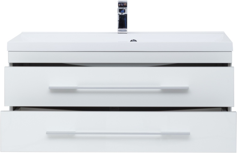 Мебель для ванной Aquanet Верона 100 подвесная белая - 4