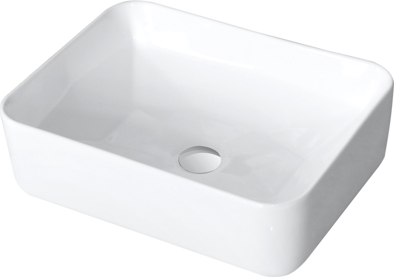 Раковина STWORKI Карлстад KS-01RN , накладная чаша , на столешницу , 50 см , без отверстия под смеситель - 4