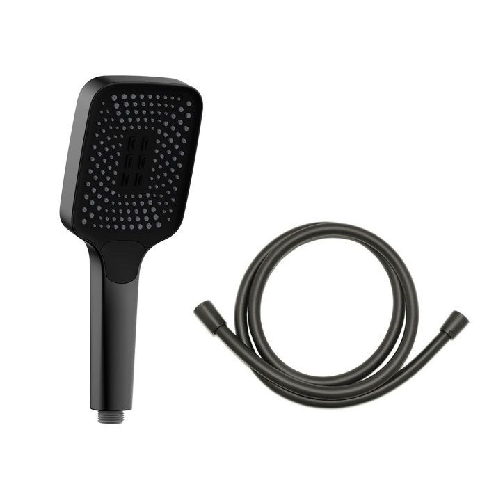 Душевой комплект Vincea Inspire с термостатом черный матовый VSFW-433T1MB - 4