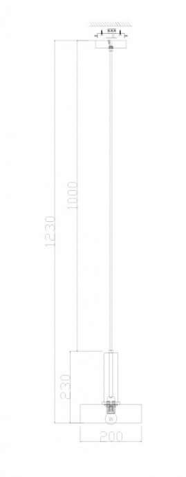 Подвесной светильник Freya Izza FR4008PL-01BBS - 3