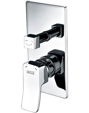 Смеситель Wasserkraft Aller 10641 С ВНУТРЕННЕЙ ЧАСТЬЮ, для ванны и душа - 0