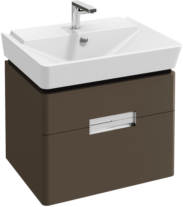 Мебель для ванной Jacob Delafon Reve 60 светло-коричневая, 2 ящика - 3