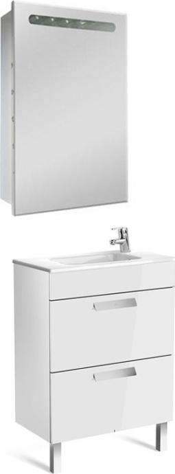 Тумба под раковину Roca Debba 59 см  ZRU9302708 - 1