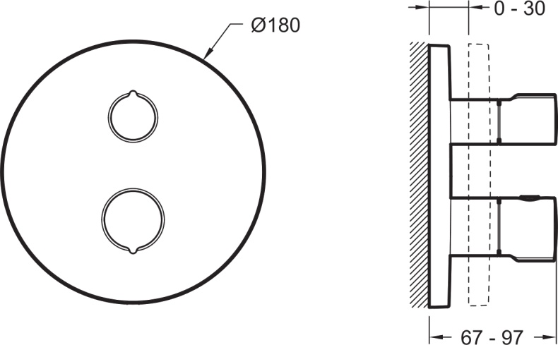 Душевой комплект Jacob Delafon Modulo E30758-CP - 17