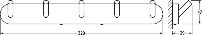Крючок Artwelle Harmonie  HAR 003 - 1