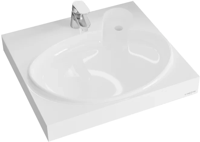 Раковина над стиральной машиной Санта Сатурн 60 белый 900126W - 0