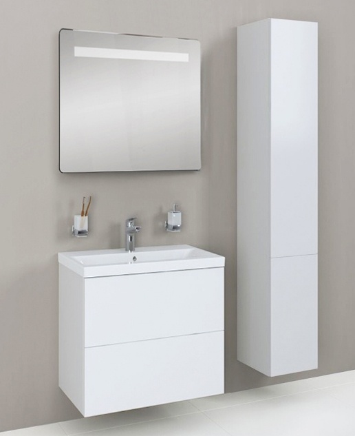 Тумба для комплекта Am.Pm Gem 60 белый глянец, подвесная, с 2 ящиками M90FHX06022WG - 1