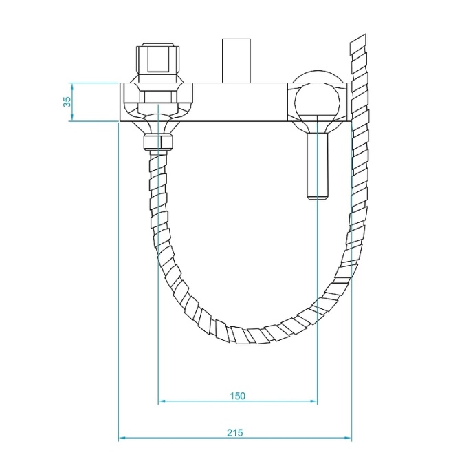 Душевой комплект RGW Shower Panels SP-31B черный матовый 51140131-04 - 5