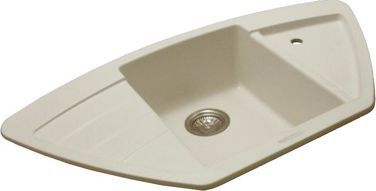 Мойка кухонная Lava A2 белая A2.LAT - 1