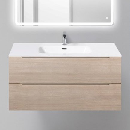 Мебель для ванной BelBagno Etna 100 rovere grigio - 0