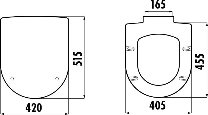 Чаша для унитаза-компакта Creavit Grande XXL GR360 GR360-11CB00E-0000 - 7