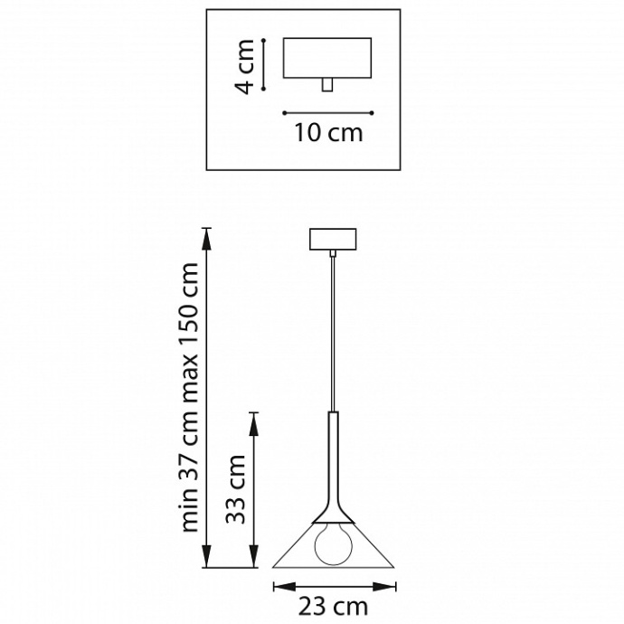 Подвесной светильник Lightstar Vetro 801204 - 6