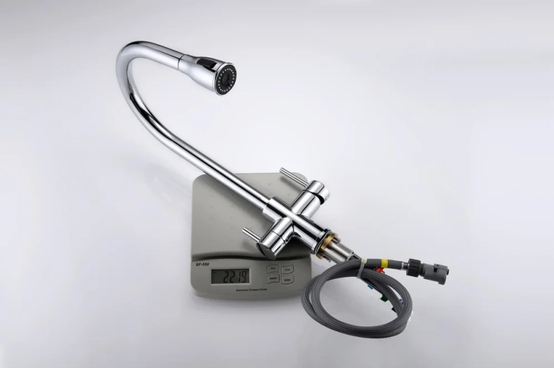 Смеситель для кухни Paulmark Lange хром La214212-CR - 10