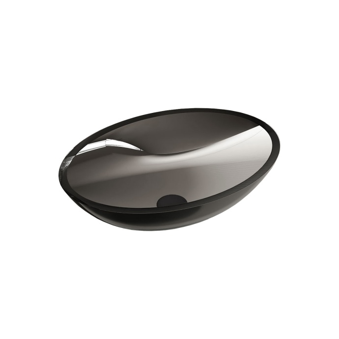 Накладная раковина Vincea 50х35 черная VBS-6T11B - 1