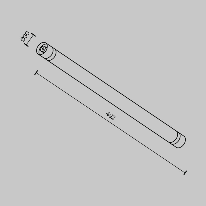 Светильник Maytoni Technical C148CL-L500-7W3K-B - 1