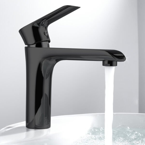 Смеситель для раковины Vincea Esse VBF-1E1MB черный матовый - 2