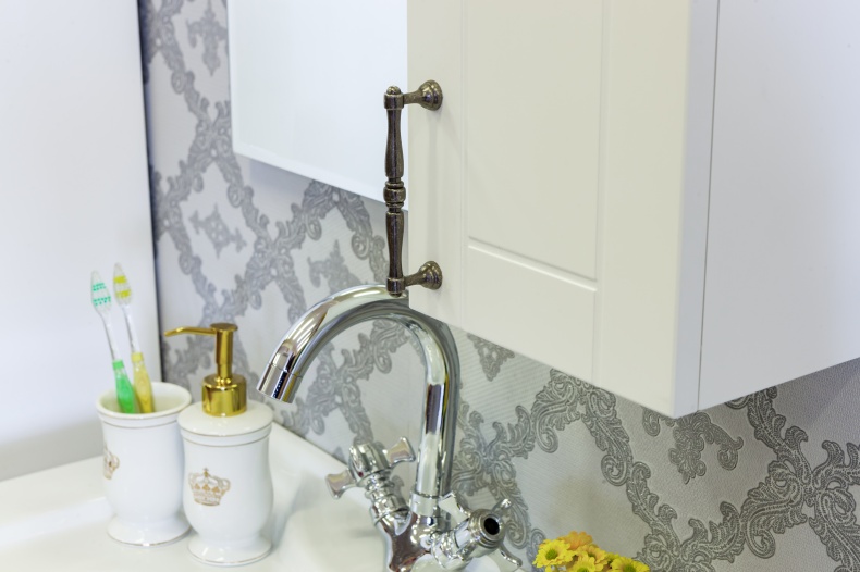 Зеркало-шкаф Sanflor Глория 85 R, белый С000005689 - 1