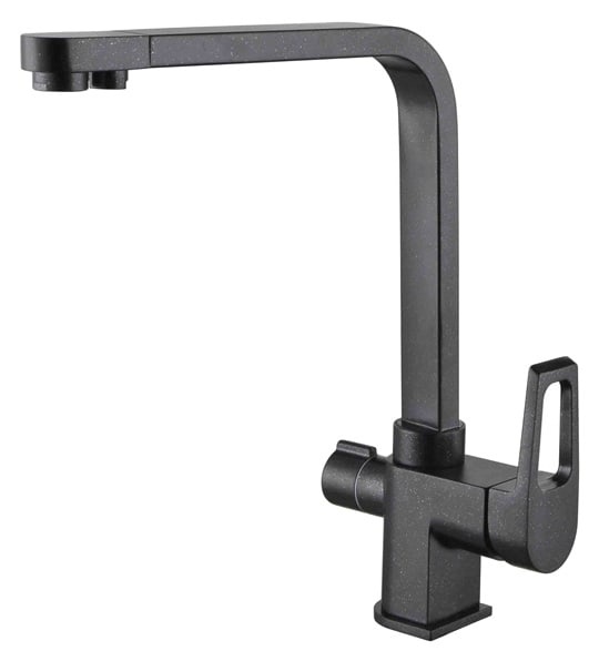 Смеситель Zorg Clean Water ZR 334 YF-BLACK для кухонной мойки - 0