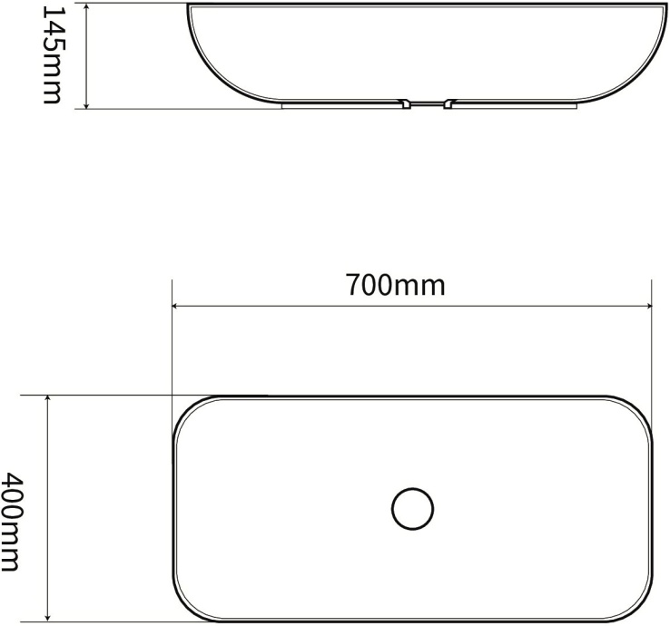Раковина SantiLine SL-1032 - 1