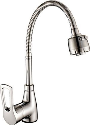 Смеситель для кухонной мойки Rossinka  хром  T40-26 - 0