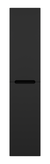 Шкаф - пенал Misty Роял 35 подвесной универсальный (черный) П-Роя-02035-011П - 0