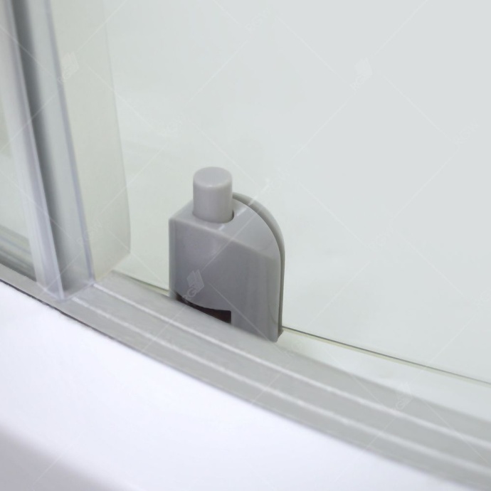 Душевая кабина  90*90*200 RGW AN-208 Полукруг/Мат.хром/Прозрачное/5 мм 381320899-12 - 1