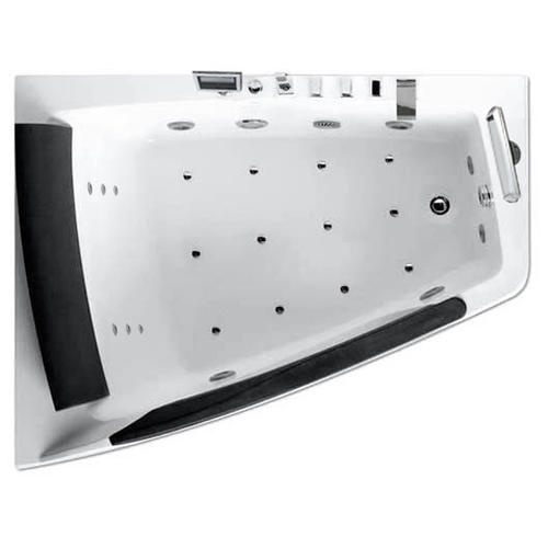 Акриловая ванна Gemy 170х130 белая левая с гидромассажем G9056 O L - 2
