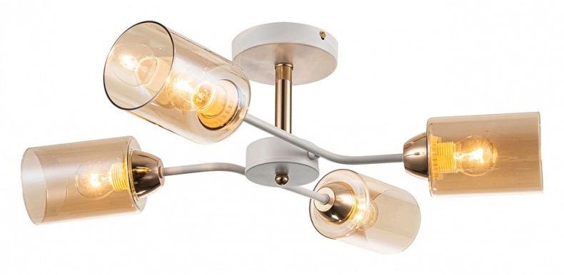 Люстра на штанге Escada Vertigo 1131/4P White/Gold - 1