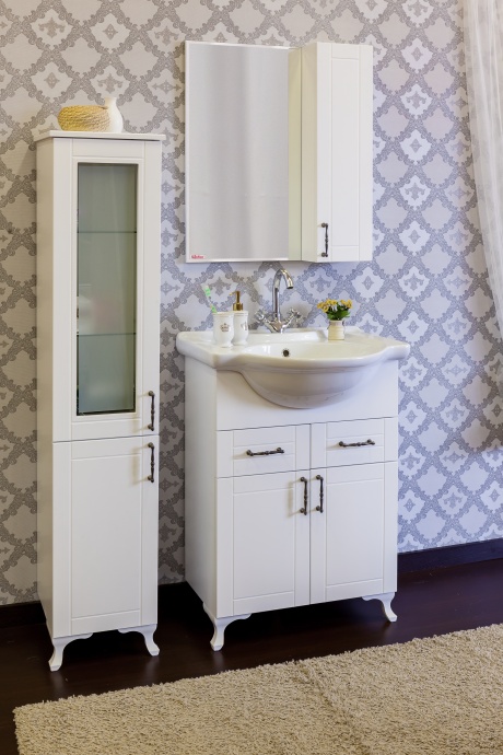 Зеркало-шкаф Sanflor Глория 65 R, белый С000005686 - 1