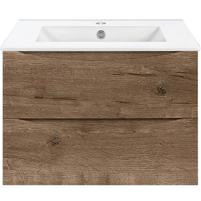 Тумба с раковиной Vincea Gio Mia 60 светлое дерево - 0