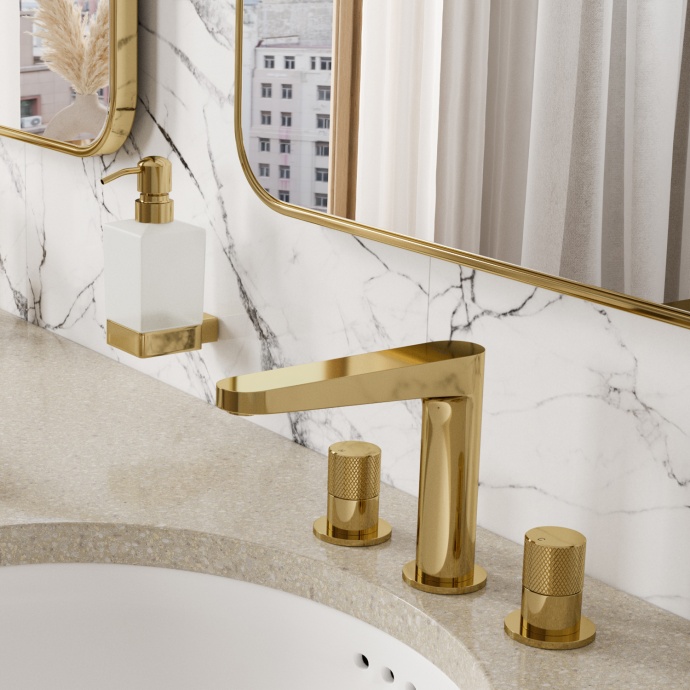 Ems 7635 Встраиваемый смеситель для раковины - 1