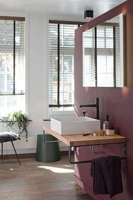 E90011-0 раковина на столешницу DELTA PURE /39х39/(белый) - 4