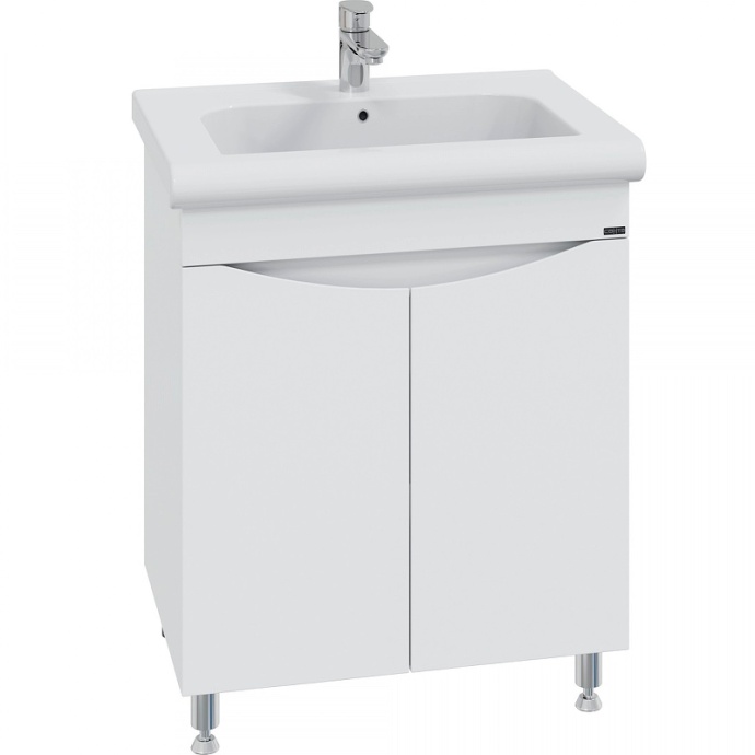 Раковина мебельная Санта Kirovit Леонардо 70 белый Леонардо70 - 1