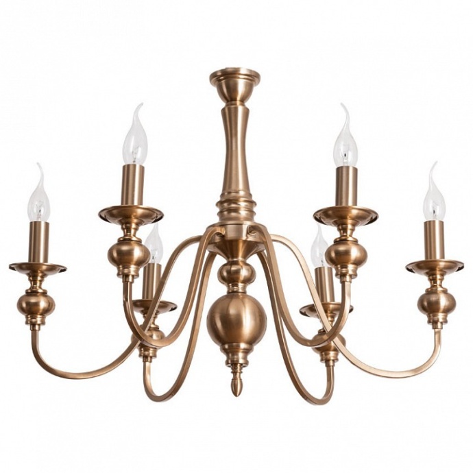 Подвесная люстра Arte Lamp Passoni A6097LM-6PB - 0