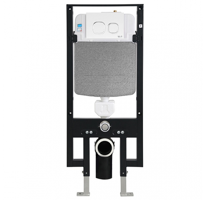 Комплект Weltwasser AMBERG 497 + SALZBACH 004 GL-WT + AMBERG RD-WT  10000006666 - 1