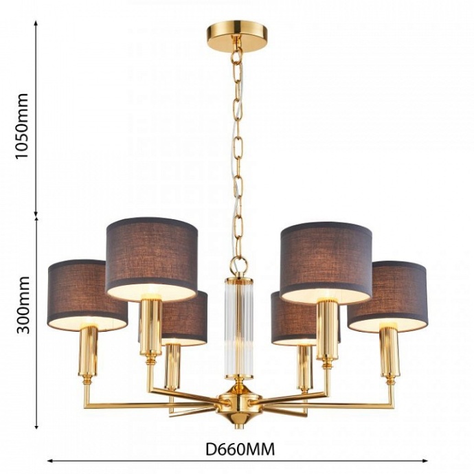 Подвесная люстра Favourite Laciness 2609-6P - 1