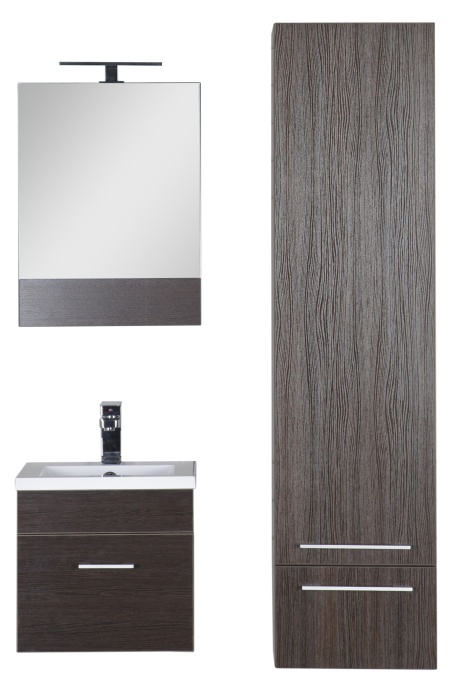 Шкаф-пенал Aquanet Нота венге 00159112 - 8