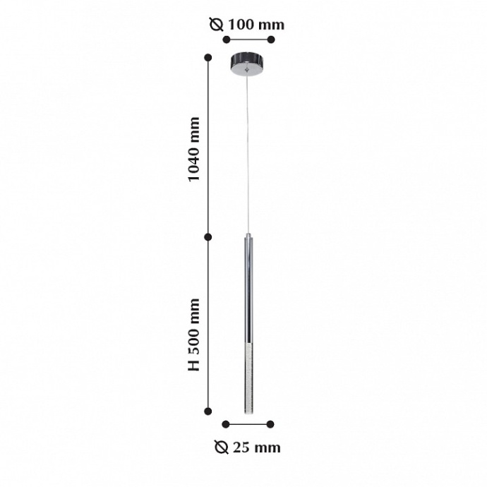 Подвесной светильник Favourite Cylindro 2209-1P - 1