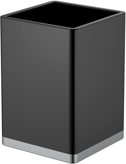 Стакан Boheme Черный/Хром 10961-B-CR - 0