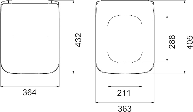 Унитаз подвесной Boheme Zen черный - 3