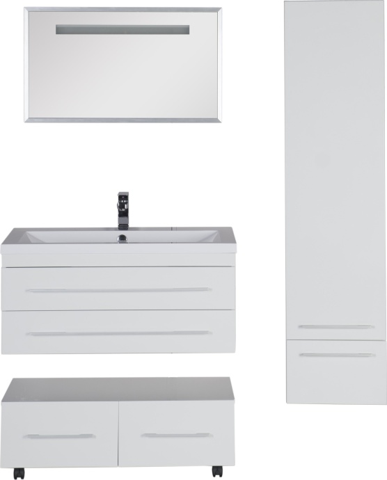 Мебель для ванной Aquanet Нота 90 белая 171492 - 32