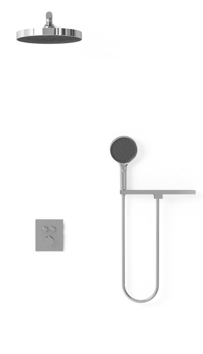 Душевой комплект Vincea Inspire с термостатом хром VSFW-3I21T2RCH - 1