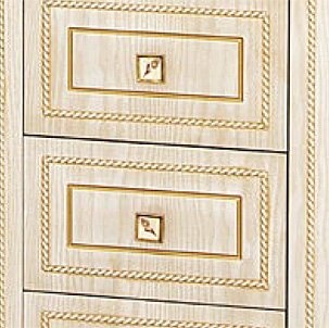 Тумба с раковиной Misty Roma 75 ясень патина - 3