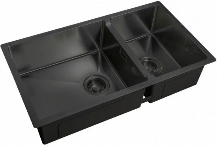 Мойка кухонная Zorg Light ZL R 780-2-440 GRAFIT - 0
